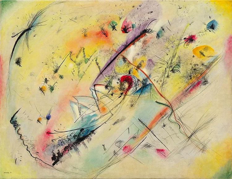 Light Picture 1913 Wassily Kandinsky Abstract Oil Painting